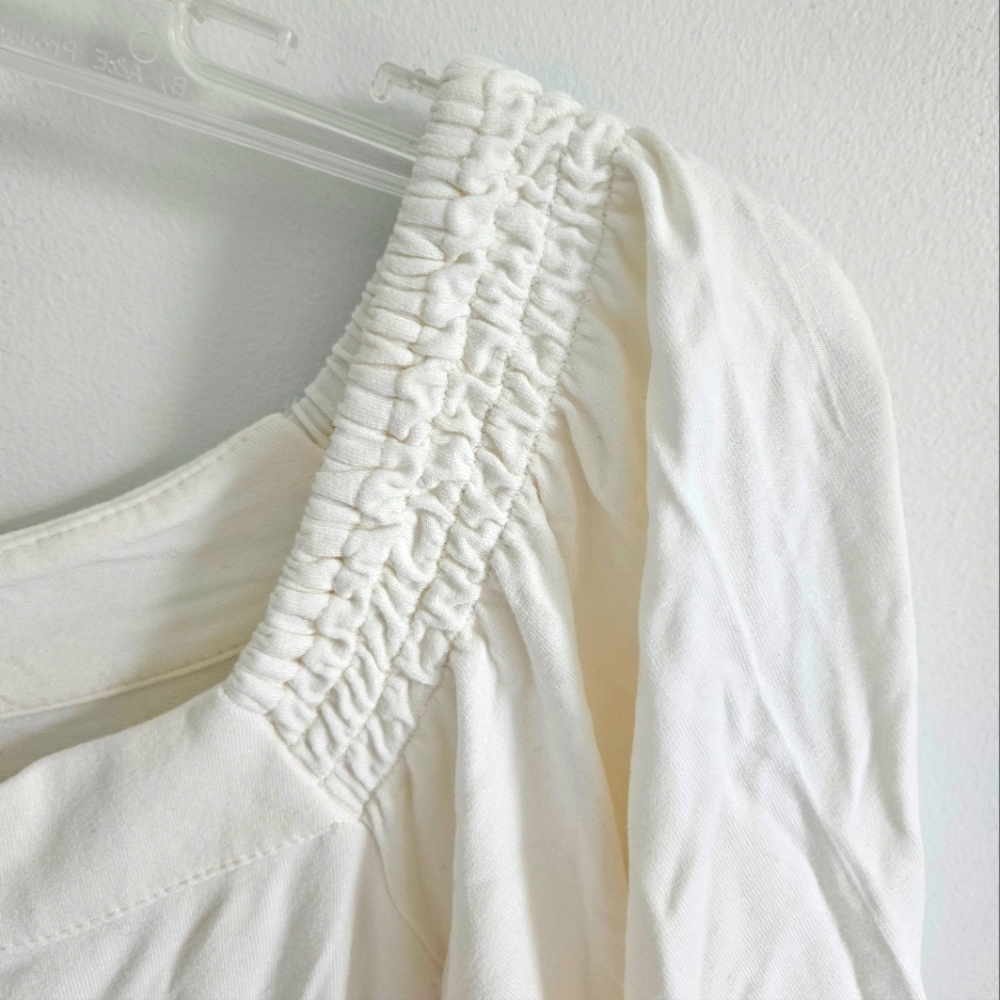 J. Jill white lightweight top - Picture 2 of 4
